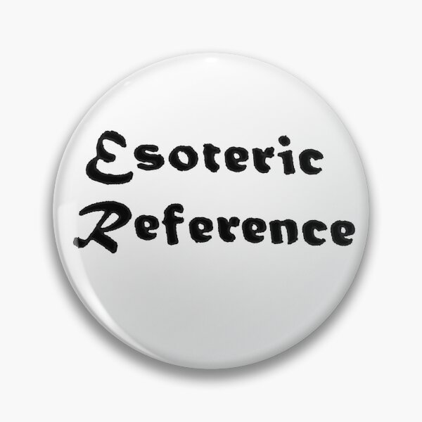 Item preview, Esoteric Reference designed and sold by StapleTapeworms.