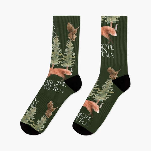 Item preview, I Know Places (We Are The Foxes And We Run) - dark forest green designed and sold by piscesmoon22.