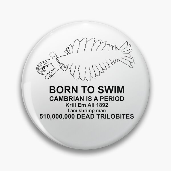 Item preview, Anomalocaris Born to swim V2 designed and sold by ThePaleoDude.
