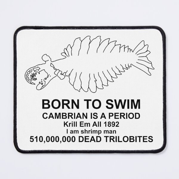 Item preview, Anomalocaris Born to swim V2 designed and sold by ThePaleoDude.