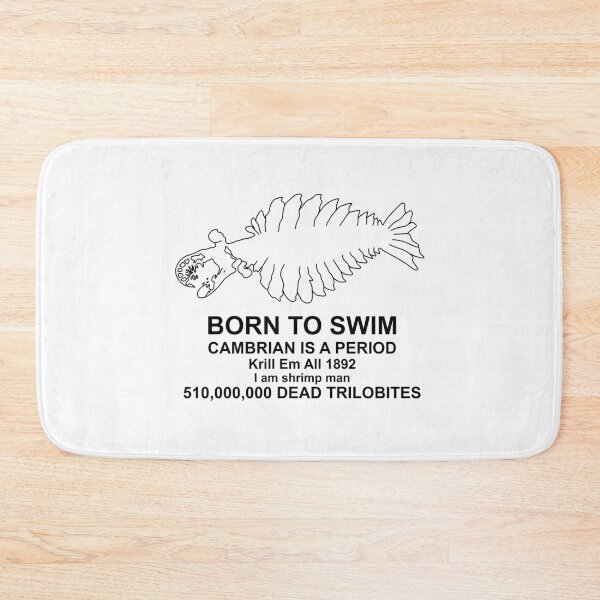 Item preview, Anomalocaris Born to swim V2 designed and sold by ThePaleoDude.