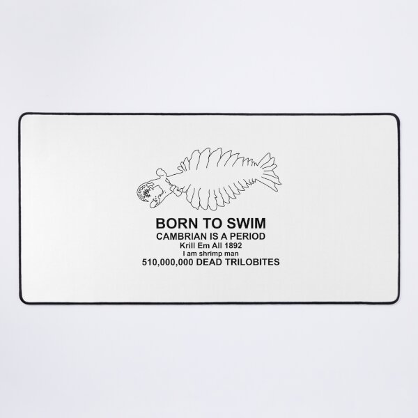 Item preview, Anomalocaris Born to swim V2 designed and sold by ThePaleoDude.