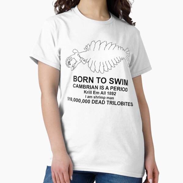 Artikel-Vorschau von Anomalocaris Geboren zum Schwimmen V2, designt und verkauft von ThePaleoDude.