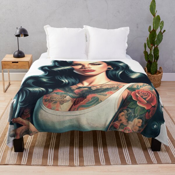 Item preview, Hot Inked Woman designed and sold by PulpVintage.