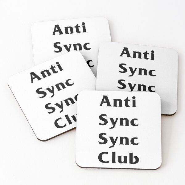 Item preview, Anti Sync Sync Club designed and sold by DJStuffs.