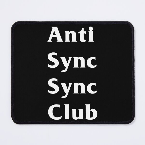 Item preview, Anti Sync Sync Club White designed and sold by DJStuffs.