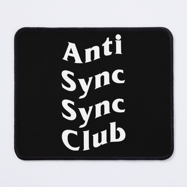 Item preview, Anti Sync Sync Club White Wave designed and sold by DJStuffs.