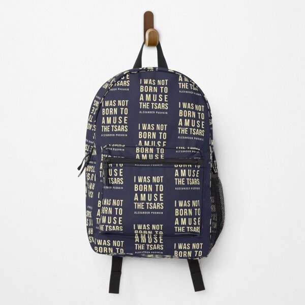 Item preview, Alexander Pushkin quote: I was not born to amuse the Tsars designed and sold by artbleed.
