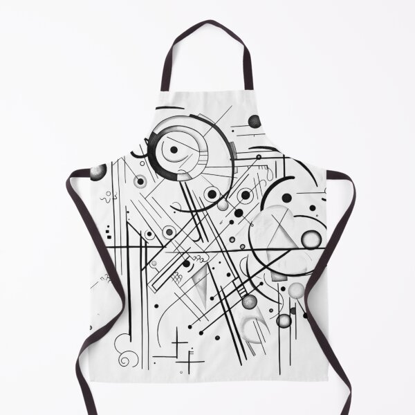 Item preview, Kandinsky in black and white designed and sold by Jhevva.