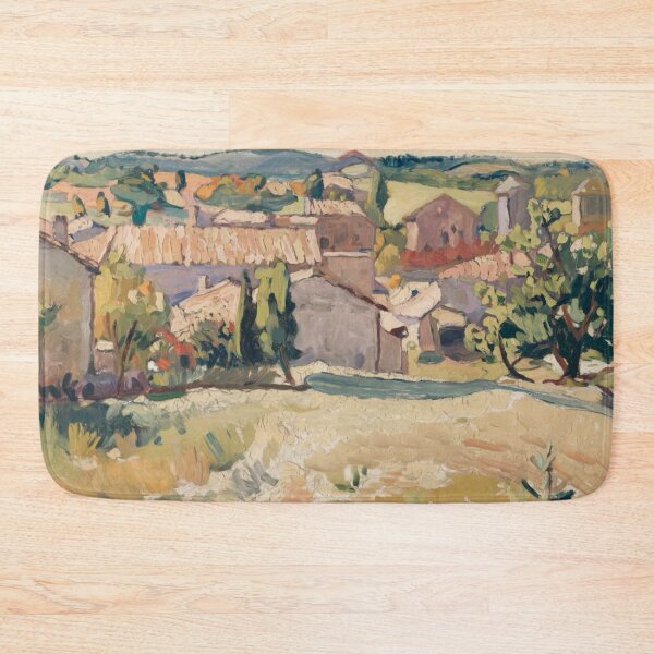 Item preview, Provence Village: French Countryside Painting. Art By Carraann  designed and sold by CARRAANN.