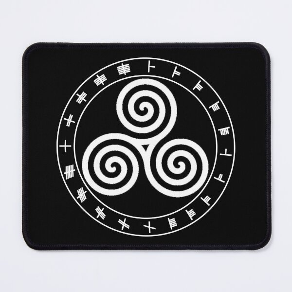 Item preview, Ogham Wheel Celtic Triskelion 2 designed and sold by Raven-Hearth.