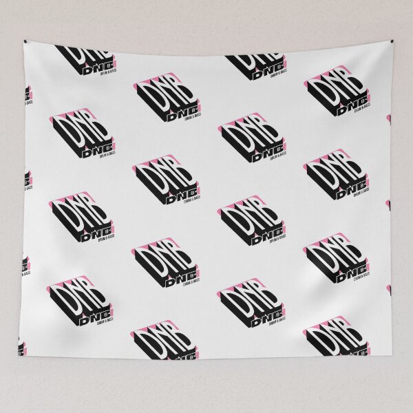 Item preview, DNB - 360 Drum And Bass (Black/Pink)  designed and sold by Discothreadz.
