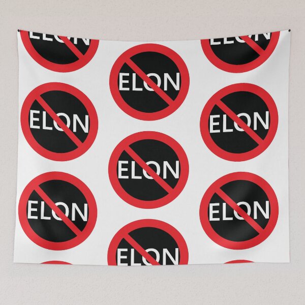 Item preview, No Elon designed and sold by the-craft-shop.