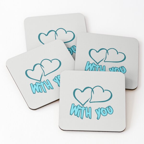 Item preview, With You Heart Design – Unique Valentine’s Day Gift designed and sold by Shadow Star Hub.