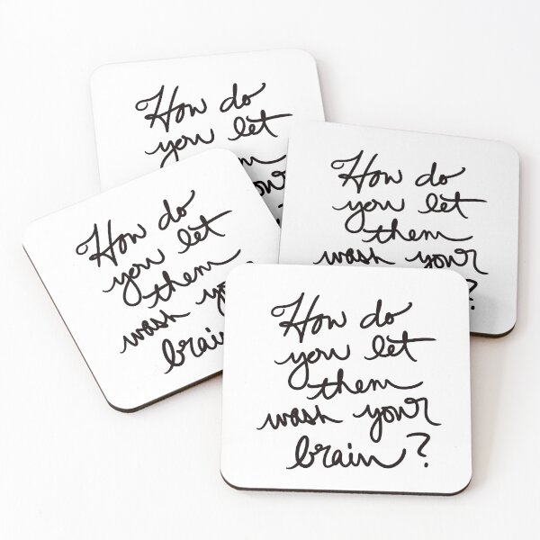 Item preview, How do you let them wash your brain? designed and sold by abeink.