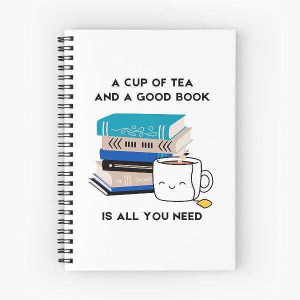 Item preview, A Cup of Tea and a Good Book is all you need designed and sold by AASparksDesigns.
