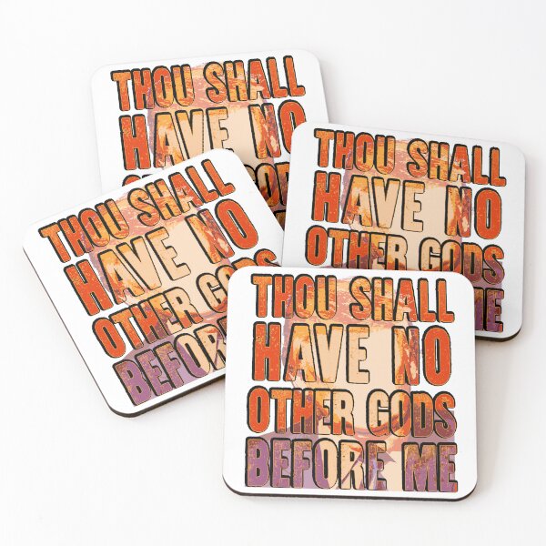 Item preview, Thou Shall Have NO Other Gods Before Me designed and sold by Signs for Dark Times.