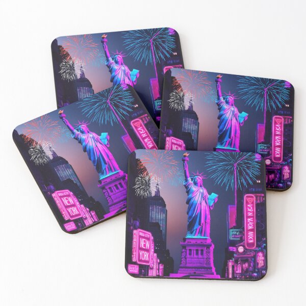 Item preview, New York City, USA Statue of Liberty designed and sold by FroggyFly Designs.