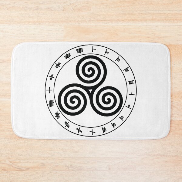 Item preview, Ogham Wheel Celtic Triskelion designed and sold by Raven-Hearth.