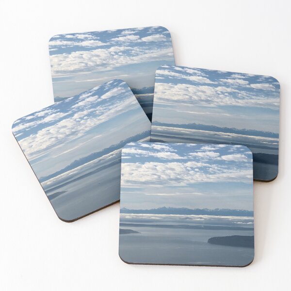 Item preview, Puget Sound Olympic Mountains designed and sold by flyscenicair.