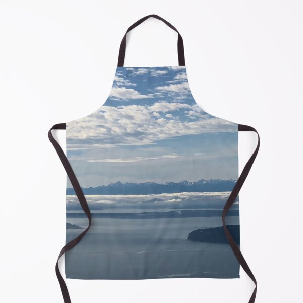 Item preview, Puget Sound Olympic Mountains designed and sold by flyscenicair.