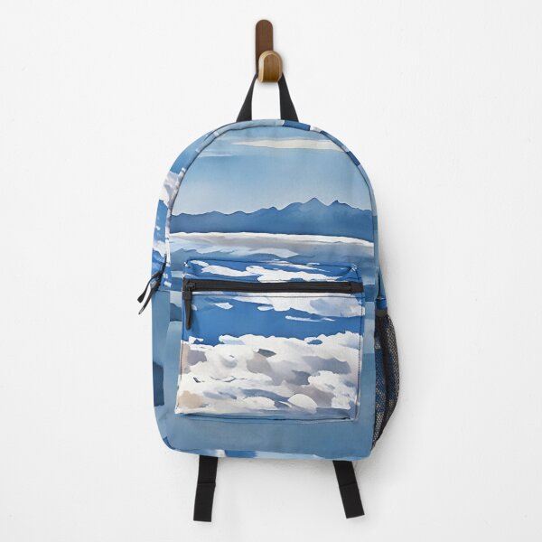 Item preview, Puget Sound Olympic Mountains (Watercolor) designed and sold by flyscenicair.