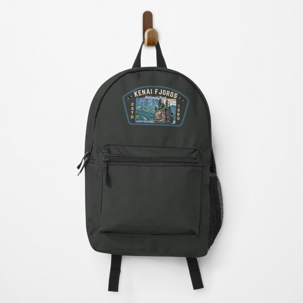 Item preview, Kenai Fjords National Park Badge designed and sold by The Wandering Bookworm.
