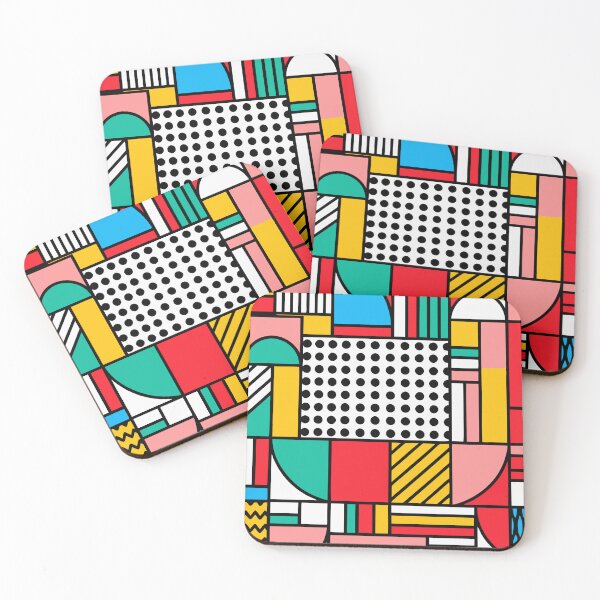 Item preview, Retro 80s Colorful Geometric designed and sold by Timegraf.