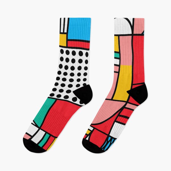 Item preview, Retro 80s Colorful Geometric designed and sold by Timegraf.