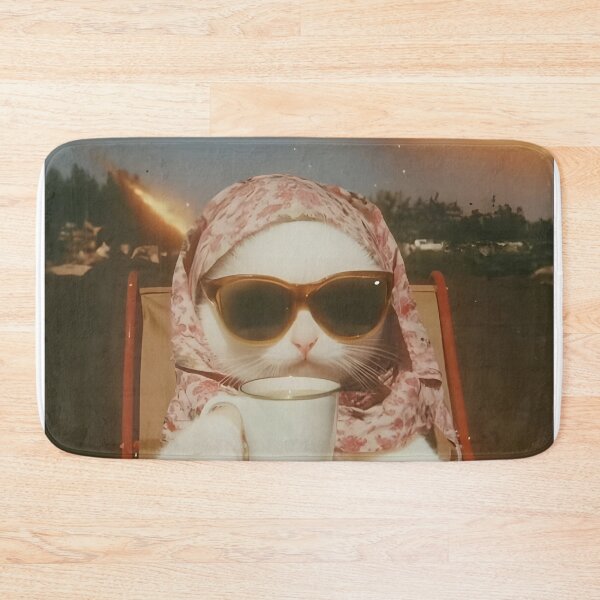 Item preview, [HD] Demure cat with glasses and sharkie / Everything is on fire designed and sold by FigmaCreations.