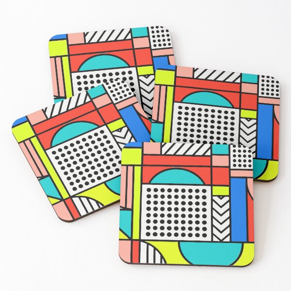 Item preview, Retro 80s Colorful Geometric designed and sold by Timegraf.