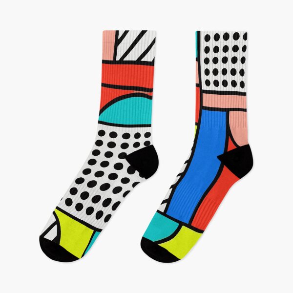 Item preview, Retro 80s Colorful Geometric designed and sold by Timegraf.
