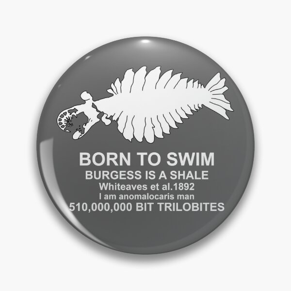 Item preview, Anomalocaris Born to swim V1 White designed and sold by ThePaleoDude.
