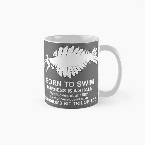 Item preview, Anomalocaris Born to swim V1 White designed and sold by ThePaleoDude.