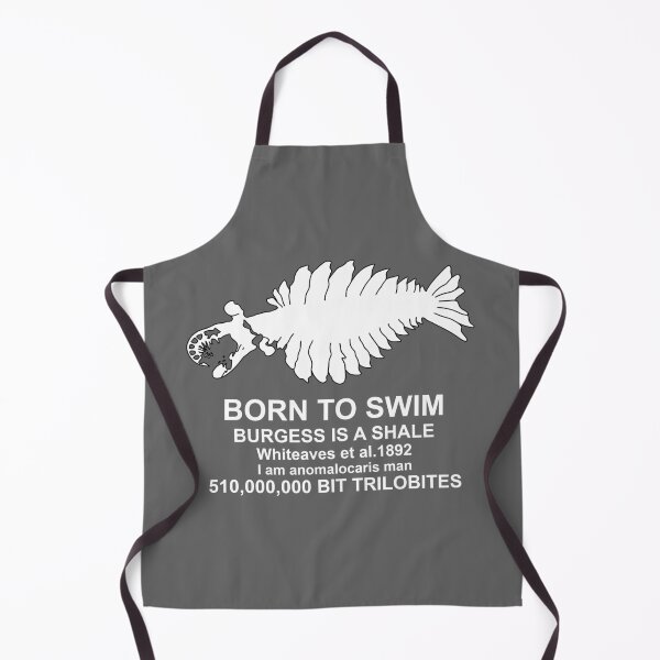 Item preview, Anomalocaris Born to swim V1 White designed and sold by ThePaleoDude.