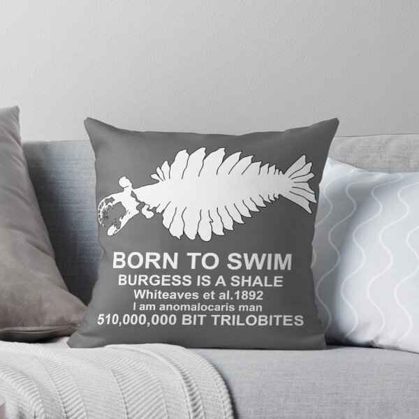 Item preview, Anomalocaris Born to swim V1 White designed and sold by ThePaleoDude.