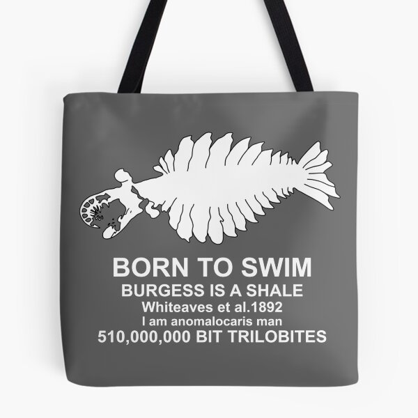 Item preview, Anomalocaris Born to swim V1 White designed and sold by ThePaleoDude.