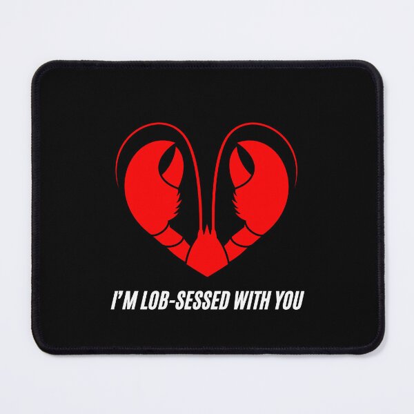Item preview, I'm Lob-sessed With You - Couples Love Quote designed and sold by mimiscreativity.
