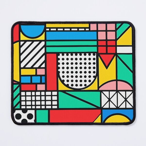 Item preview, Retro 80s Colorful Geometric designed and sold by Timegraf.