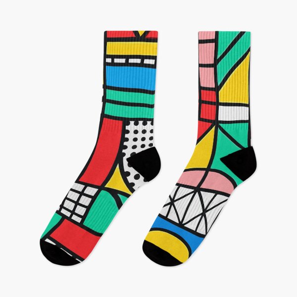 Item preview, Retro 80s Colorful Geometric designed and sold by Timegraf.