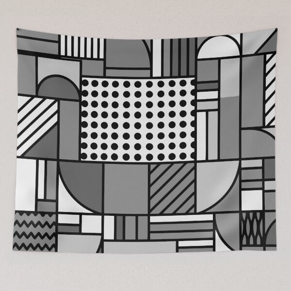 Item preview, Retro 80s Colorful Geometric designed and sold by Timegraf.