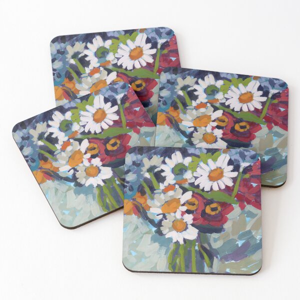 Item preview, Daisies & Zinnias designed and sold by SharonWhittle.