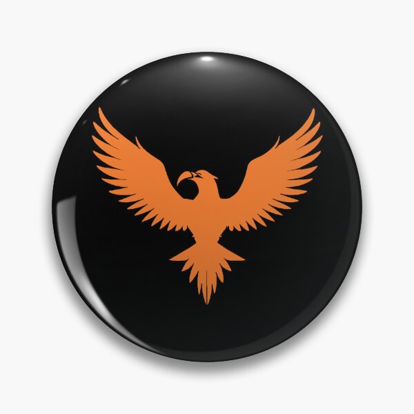 Item preview, Orange Raptor Phoenix Sigil designed and sold by hauntedtees.