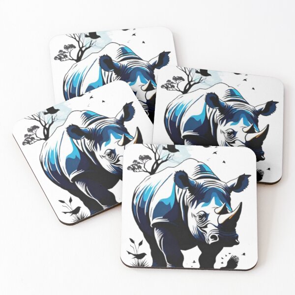 Item preview, rhino and small birds designed and sold by optimusprime39.