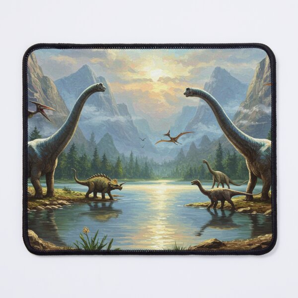 Item preview, Majestic Jurassic Landscape designed and sold by JonelleTshirts.