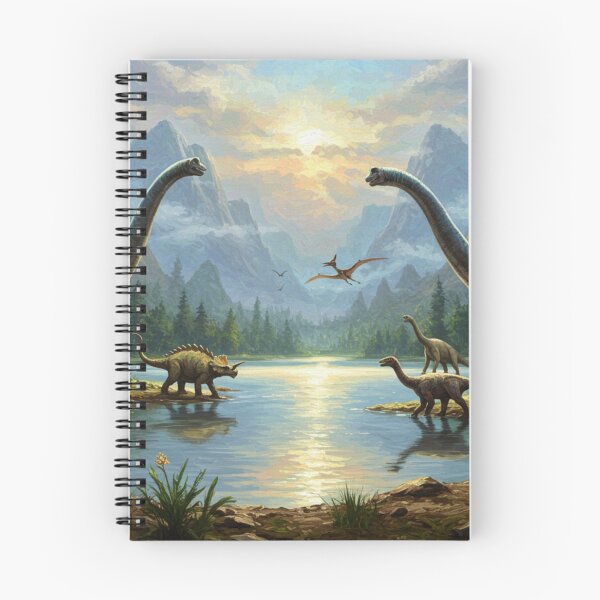 Item preview, Majestic Jurassic Landscape designed and sold by JonelleTshirts.