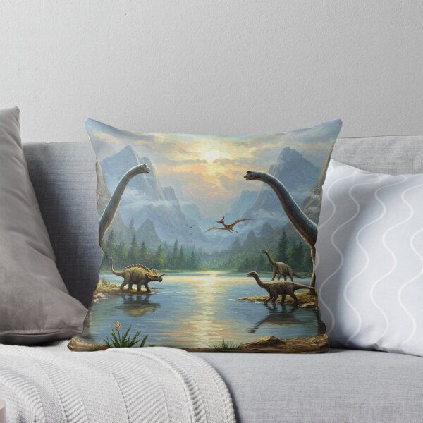 Item preview, Majestic Jurassic Landscape designed and sold by JonelleTshirts.