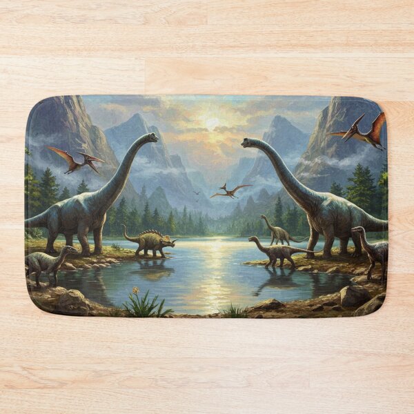 Item preview, Majestic Jurassic Landscape designed and sold by JonelleTshirts.