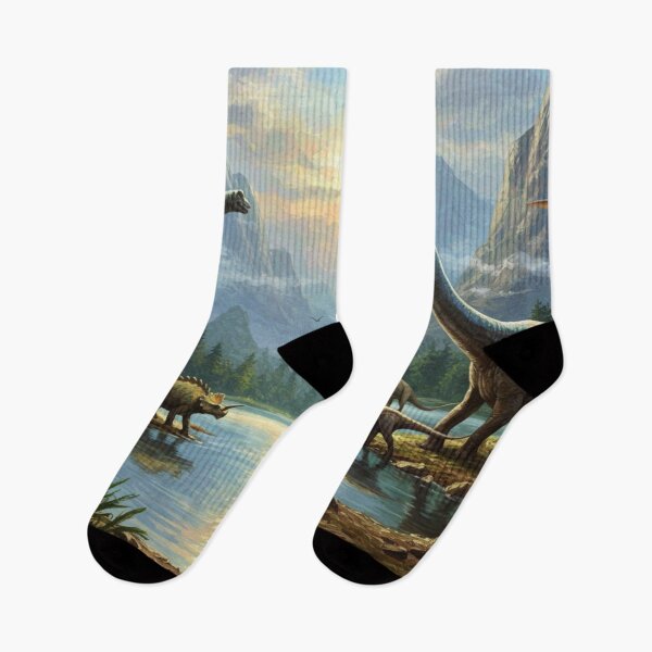 Item preview, Majestic Jurassic Landscape designed and sold by JonelleTshirts.