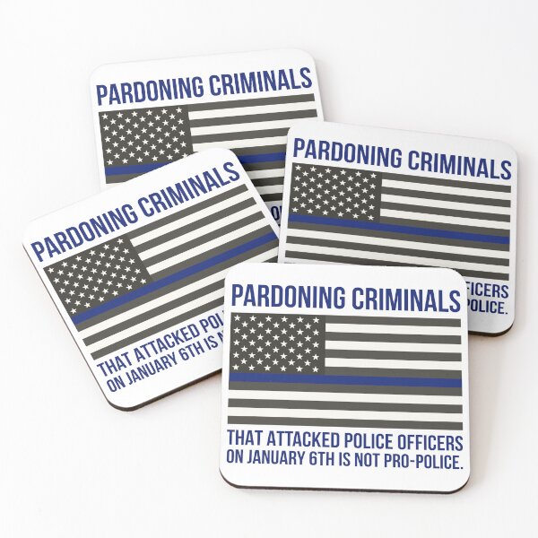 Item preview, Pardoning January 6th criminals is not pro-police  designed and sold by Rachel the Artist .